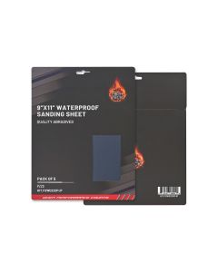 HITFSWD220PJP image(0) - High Teck Products (5 pcs pack) 9"X11" WATERPROOF SANDING SHEET P220