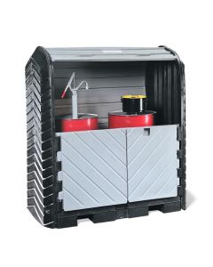 NPGPAK601-AWD image(0) - New Pig PIG&reg; Roll Top Hardcover Spill Pallet with drain