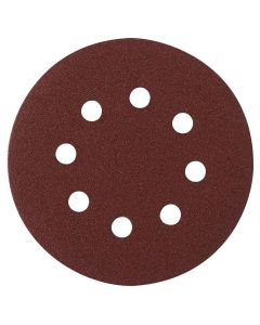 DYB91247 image(0) - Dynabrade DynaCut Aluminum Oxide Coated 8 Inch 40 Grit PSA Non-Vac Random Orbital Sander Disc