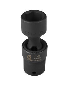 SUN816U image(1) - SUNEX SOC 1/2 1/4D IMP UNIV 6PT BLK