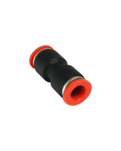 S.U.R.&R. 5/16" & 8mm Push to Connect Nylon Fuel Line Union, Straight