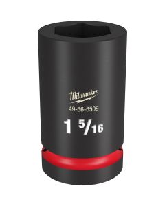 Milwaukee Tool SHOCKWAVE Impact Duty  1"Drive 1-5/16" Deep 6 Point Socket