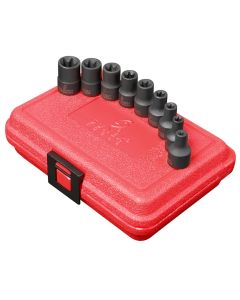SUN3670SE image(1) - SUNEX IMP SKT SET 9PC 3/8DR EXTERNAL STAR