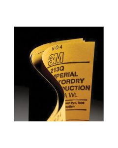 MMM2042 image(0) - 3M Wetordry 02042 213Q Series Abrasive Sheet, 9 in W x 11 in L, P240 Grit, Medium Grade, Black, Wet/Dry