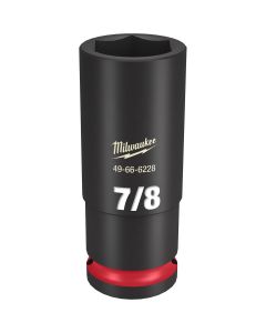 MLW49-66-6228 image(1) - Milwaukee Tool SHOCKWAVE Impact Duty  1/2"Drive 7/8" Deep 6 Point Socket