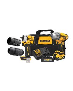 DWTDCB9923GB1B2 image(2) - DeWalt 1/2 and 3/8 Inch Impact Wrench Custom Auto Kit
