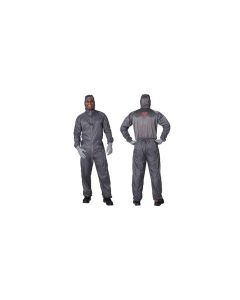 EMM Specilaties Colad BodyGuard 520060 Spray Overall, 2X-Large, Gray, Nylon Taffeta 190T/1% Carbon Thread, Elastic Waist