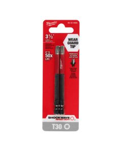 Milwaukee Tool SHOCKWAVE Impact Duty 3-1/2" T30 Bit 2PK