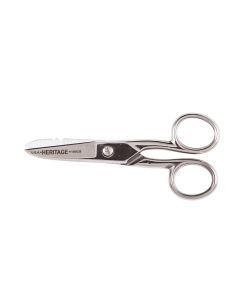 KLEG100CS image(0) - Klein Tools Electrician Scissor, Stripping Notches, Serrated