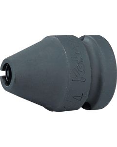 Ko-ken USA 14139-1/4 1/2 Sq. Dr. Adaptor 1/4 For 1/4H Bit Length 35mm