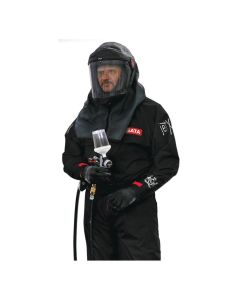 SAT550058BK image(0) - SATA Spray Equipment Pro Series Paint Suit, Black, Xlarge