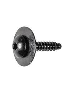 AVC22070 image(0) - AUVECO 22070 Torx Pan Head Sems Dog Point Tapping Screw, M4.2 x 1.41 mm Screw x 20 mm L, Zinc, Black