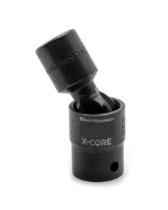 KDT84467 image(1) - GearWrench 3/8 Inch Drive 6 Point Standard X-Core Pinless Impact Universal Metric Socket 17mm