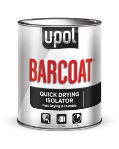 UPO0720 image(0) - U Pol Products Barcoat UP0720 Quick Drying Isolator, 1 L Tin, Yellow, 1 hr Curing
