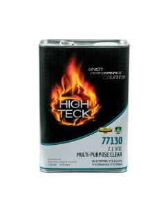 HIT77130-1 image(0) - High Teck Products 77130-1 Multi-Purpose Clearcoat, 1 gal, Clear, Liquid, 2.1 lb/gal VOC, 4:1 Mixing