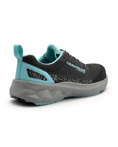 FSIN5200-8.5B image(3) - Nautilus Women's - CN|EH|SR|SF - Black / Aruba Blue / Grey - Size: 8.5 - B - (Medium)