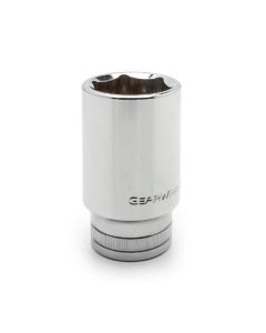 GearWrench 3/4 Inch Drive 6 Point Deep Metric Socket 55mm