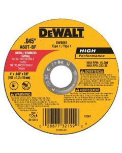 DeWalt 4" GRINDING WHEEL