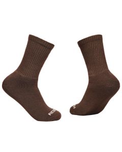 RDB0019 image(0) - Redback Everyday Mens Crew Solid- Bison Brown