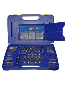 Hanson 116 PIECE TAP/DIE/DRILL DELUXE SET w/PTS HANDLE