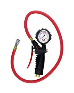 MIL572A image(0) - Milton Industries Inflator Gauge, Analog, Kwik Grip Chuck
