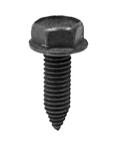 AVC12324 image(0) - AUVECO 12324 Hex Washer Head CA Point Body Bolt, M6 x 1 mm Screw x 20 mm L, Black Phosphate