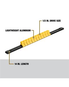 DEWALT Dwmt 1/2-In Dr Socket Rail