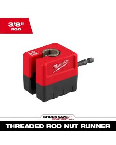 MLW48-32-2391 image(1) - Milwaukee Tool SHOCKWAVE Impact Duty 3/8 Inch Threaded Rod Nut Runner