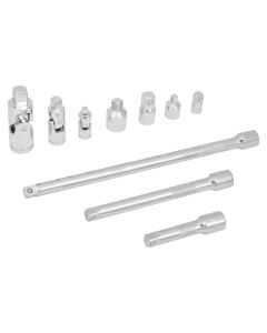 WLMW30938 image(0) - Wilmar Corp. / Performance Tool 10 Piece Drive Accessory Set