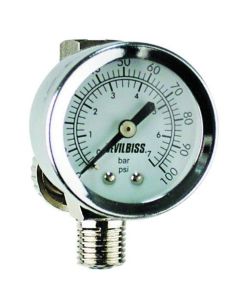DYMHAV-512 image(0) - Devilbiss HAV-512 High Output Air Adjusting Valve with Gauge, 1/4 in MNPT inlet x 1/4 in FNPT Outlet