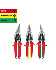 MLW48-22-4563 image(0) - Milwaukee Tool Aviation Snip Set - 3 Piece