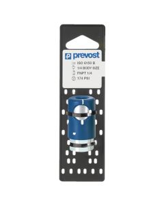 PRVIRC061201CP image(0) - Prevost IRC 061201CP Industrial Interchange Regular Quick Coupler on Plate, 1/4 in, Tapered FNPT, Stainless Steel