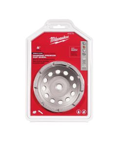 Milwaukee Tool 5" Diamond Cup Wheel Single Row