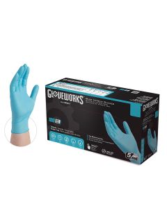 AMXINPF49100 image(0) - Gloveworks Nitrile Powder Free Gloves XXL