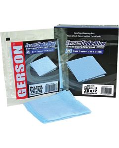 GEC020001B image(0) - Gerson Co. 020001B Economy Tack Cloth, 36 in L x 18 in W, Code Blue