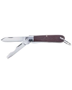 KLE15502 image(0) - Klein Tools 2 Blade Pocket Knife, Steel, 2-1/2-Inch Blade