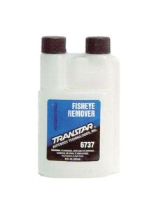 TRP6737 image(0) - Transtar Autobody Products 6737 - Fisheye Remover - 8 oz Twin Neck Bottle - Clear