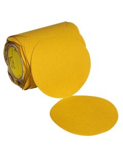 MMM09312 image(0) - 3M  Stikit Gold Abrasive Disc Roll 09312, 120, 6-inch (150mm), No Hole