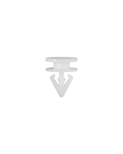 AVC22994 image(0) - AUVECO 22994 Door Trim Applique Clip, (10 mm Dia Top and Bottom) Head, Nylon, White