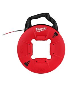 MLW48-22-4197 image(1) - Milwaukee Tool 200' Polyester Fish Tape w/ Flexible Metal Leader