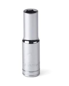 GearWrench 1/4 Inch Drive 6 Point Deep SAE Socket 9/16 Inch