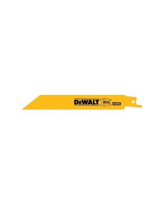 DEWALT Reciprocating Saw Blades, Straight Back, 12-Inch, 10/14 Tpi, 100-Pack