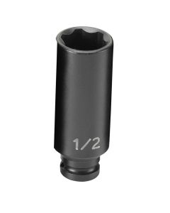 GRE916DS image(1) - Grey Pneumatic 1/4" Surface Drive x 1/2" Deep  Socket