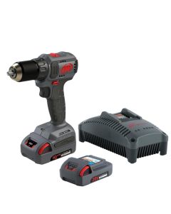 Ingersoll Rand 1/2" 20V Cordless Compact Drill Driver 2 Battery Kit, 450 in-lb Torque, Keyless Chuck