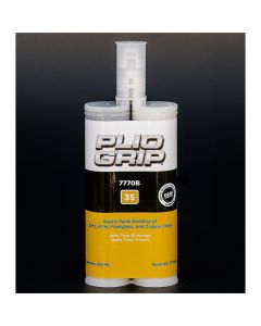 PLI7770B image(0) - PLIO-GRIP Plastic Panel 35 7770B Plastic Panel Bonding, 220 mL Cartridge, Black