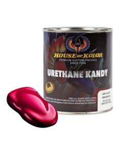 HOKUK16-Q01 image(1) - House Of Kolor Kosmic Kolor UK16-Q01 Urethane Enamel Kandy, 1 qt Can, Magenta