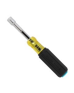 KLE65408MAGM image(0) - Klein Tools Metric Magnetic Color-Coded Nut Driver, Heavy-Duty Hollow-Shaft, 8mm