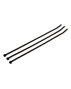 3M 59300 Standard Cable Tie, 11.1 in, Nylon 6/6, Black, 50 lb