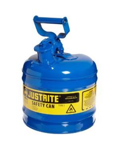 Justrite Mfg. Co. 2Gal/7.5L Safety Can Blue