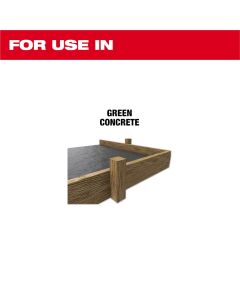 MLW49-93-7261 image(2) - Milwaukee Tool Purple 6&rdquo; x .100&rdquo; Diamond Blade for Green Concrete